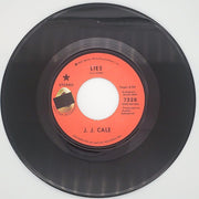 J.J. Cale Lies / Riding Home Record 45 RPM Single 7326 Shelter 1972 1