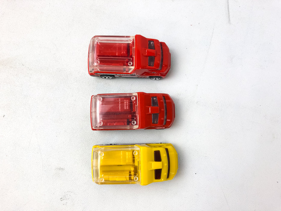 Hot Wheels Rapid Response Ambulance Red & Yellow Lot of 3 Malaysia 2010 Diecast