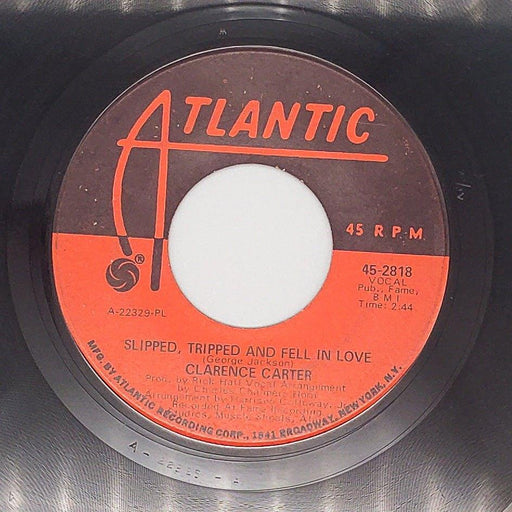 Clarence Carter Slipped Tripped And Fell In Love Record 45 Atlantic Records 1971 2