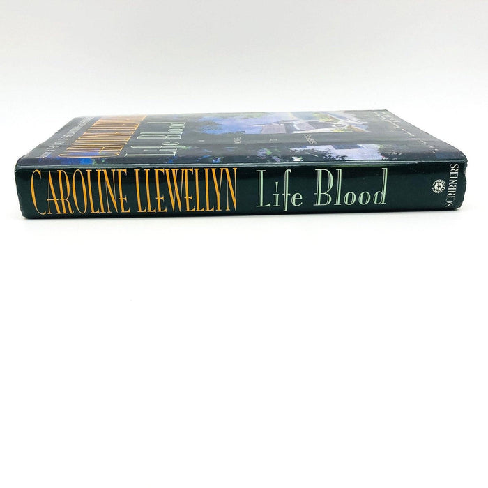 Life Blood Hardcover Caroline Llewellyn 1993 Mystery Romance Danger Widow 3