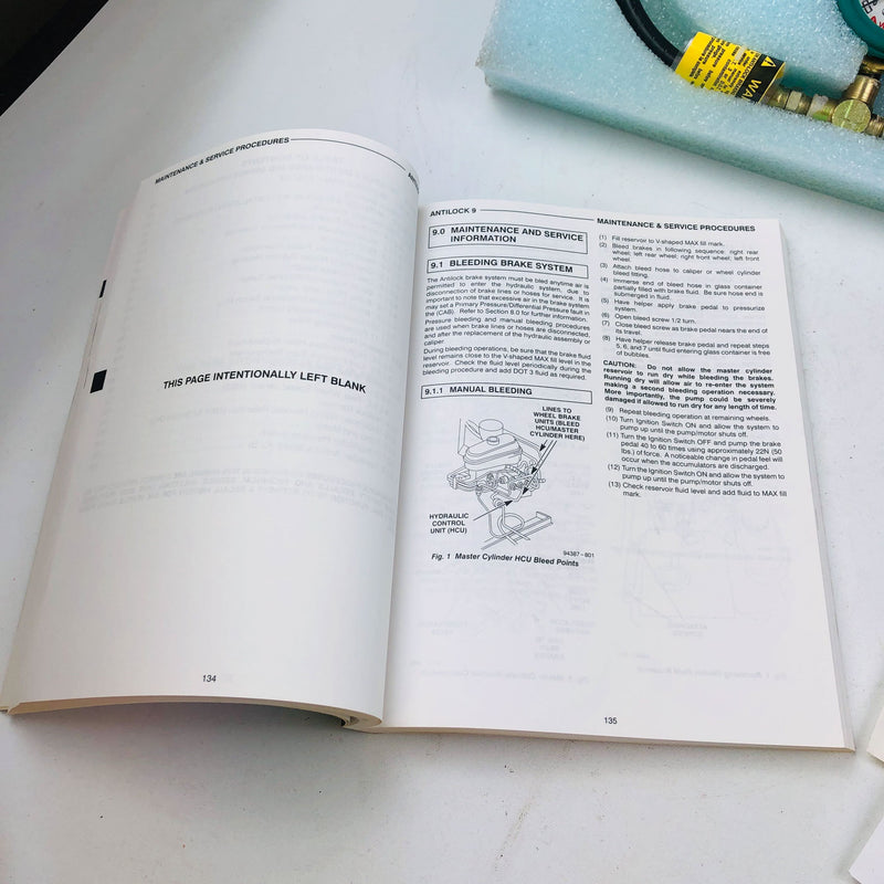 Miller Special Tools 8169 Brake Pressure Tester Anti Lock With Manual New NOS