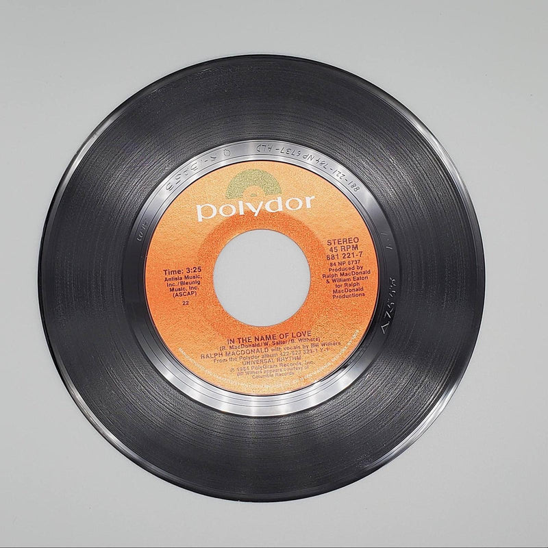 Ralph MacDonald In The Name Of Love / Play Pen Single Record Polydor 1984 1