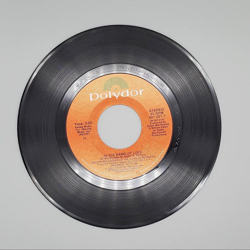 Ralph MacDonald In The Name Of Love / Play Pen Single Record Polydor 1984 1