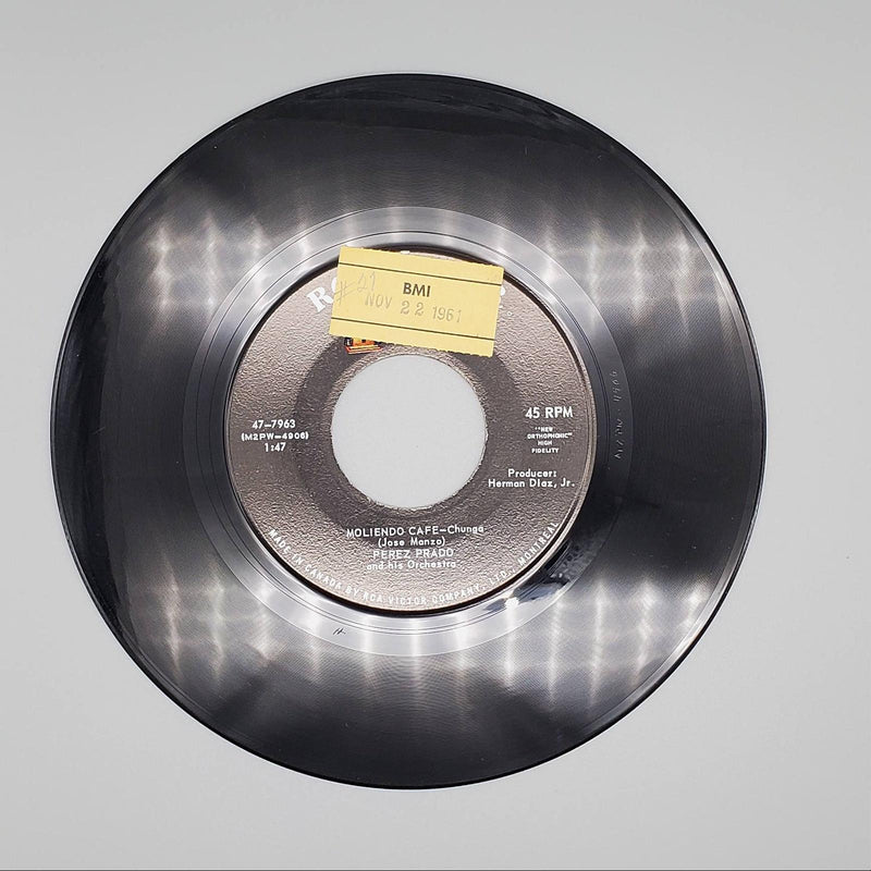 Perez Prado Moliendo Cafe / Arrivederci Roma Single Record RCA Victor 1