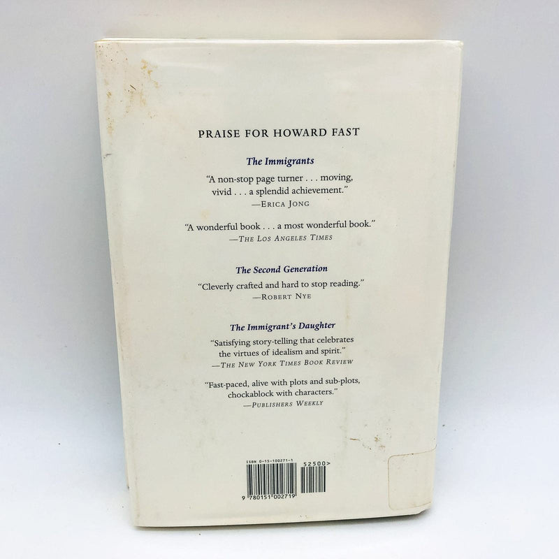 An Independent Woman HC Howard Fast 1997 Israel Immigrant Love Story 1st Edition 2