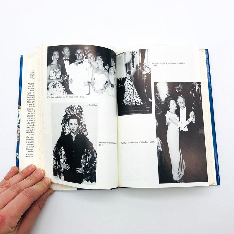 The Spy Went Dancing Hardcover Aline Romanones 1990 First Edition Spy CIA Thrill 9