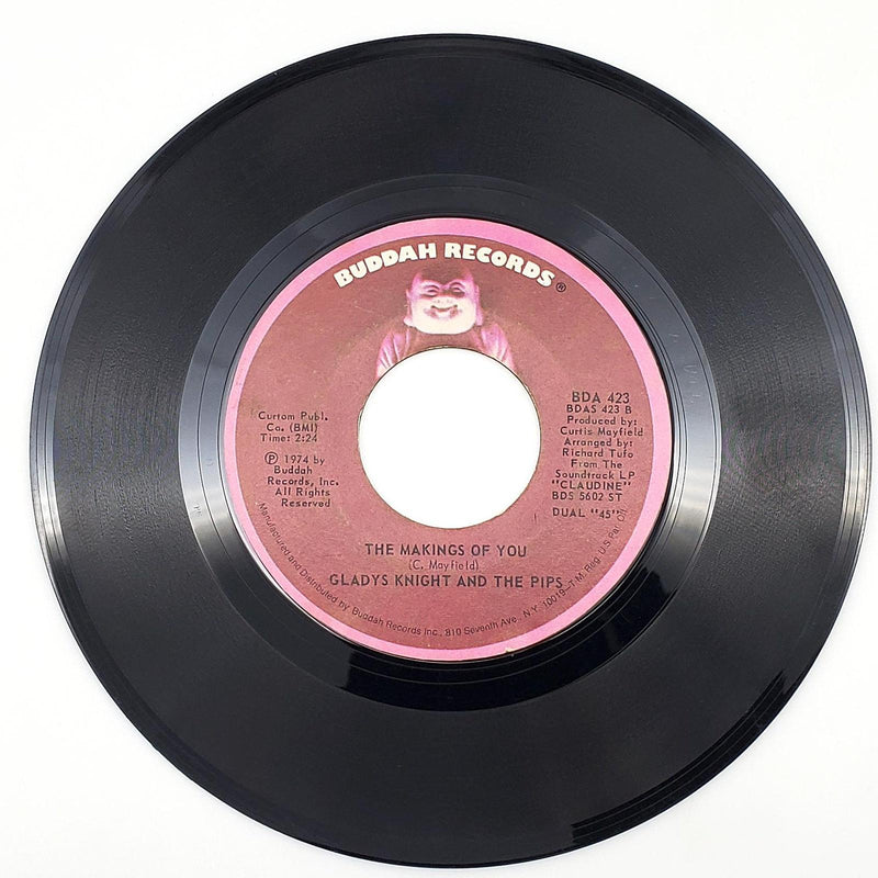 Gladys Knight And The Pips On And On 45 RPM Single Record Buddah 1974 BDA 423 2