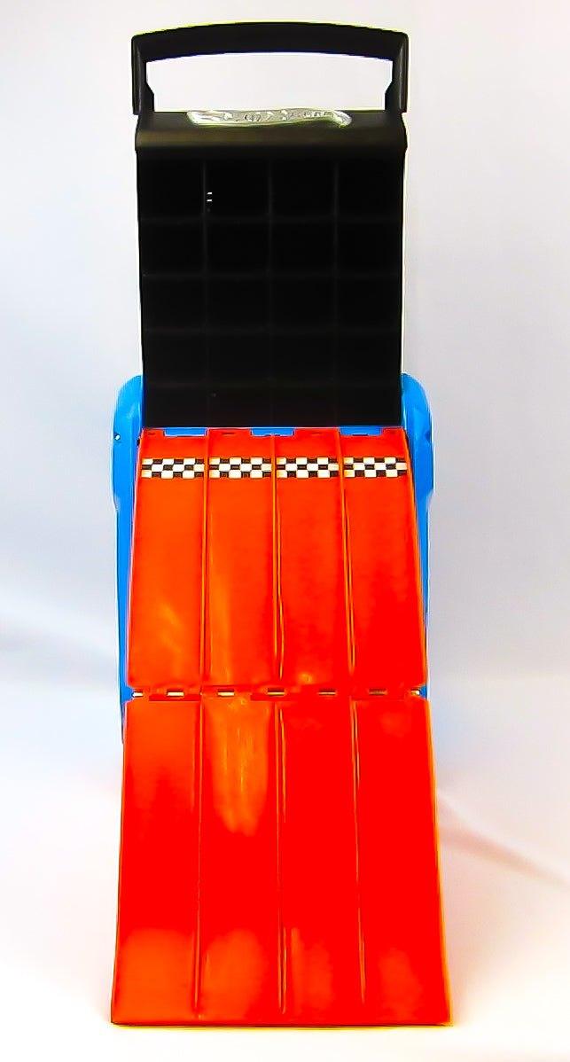 Hot Wheels Carrying Case Neat-Oh Racing Battle With Extra Track Connectors USED 8