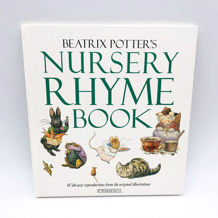 Beatrix Potter's Nursery Rhyme Book Hardcover Beatrix Potter 1987 F Warne and Co 1