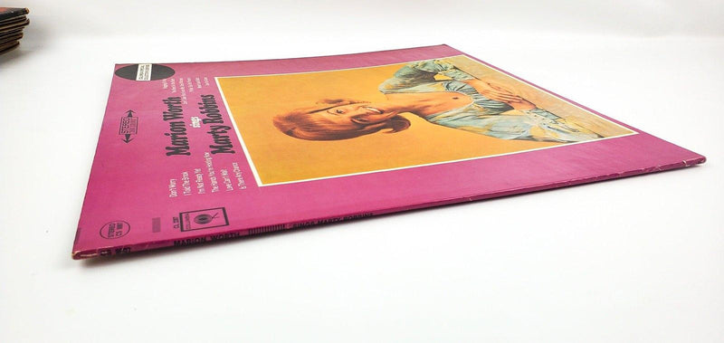 Marion Worth Sings Marty Robbins 33 RPM LP Record Columbia 1964 3