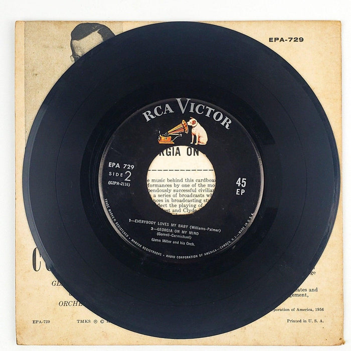 Glenn Miller Glenn Miller Concert Record 45 RPM EP EPA-729 RCA Victor 1956 4
