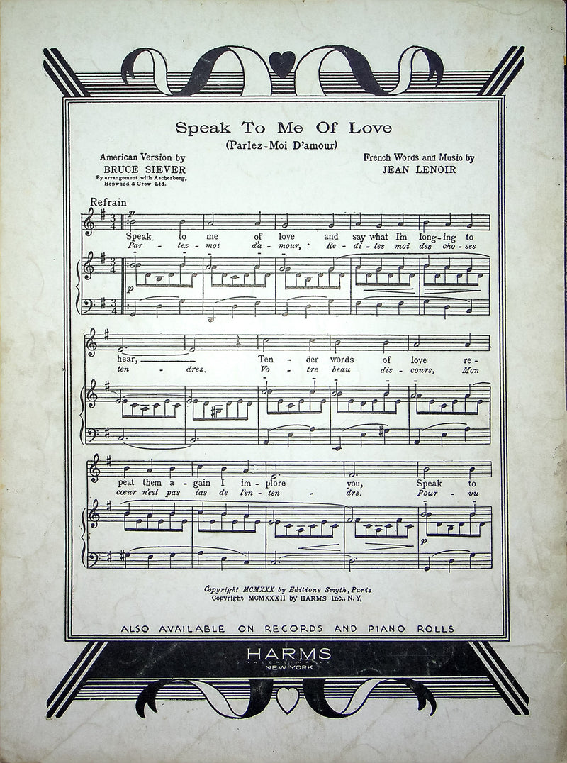 Vintage Sheet Music With Plenty Of Money And You Gold Diggers' Lullaby 1937 2