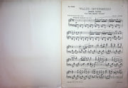 Waltz Intermezzo Dance Scene Merry Widow Vintage Sheet Music 1907 Terpsichore 2