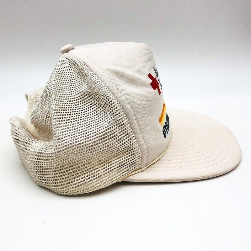 American Red Cross Hat Trucker Mesh Snapback Utilimaster Vintage Designer Award 6