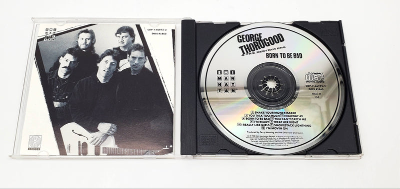 George Thorogood & The Destroyers Born To Be Bad Album CD EMI 1988 5