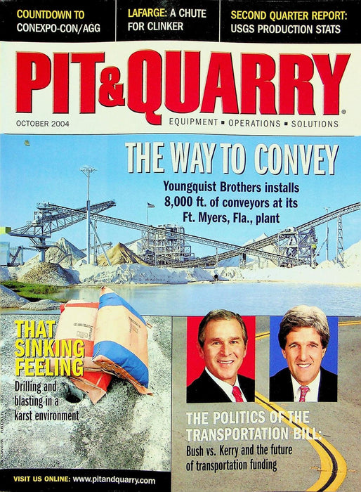 Pit&Quarry Magazine October 2004 Vol 97 # 4 The Way to Convey