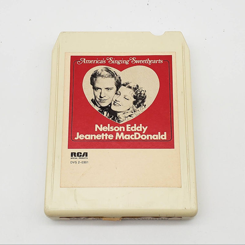 Nelson Eddy America's Singing Sweethearts 8-Track Tape Album RCA 1978
