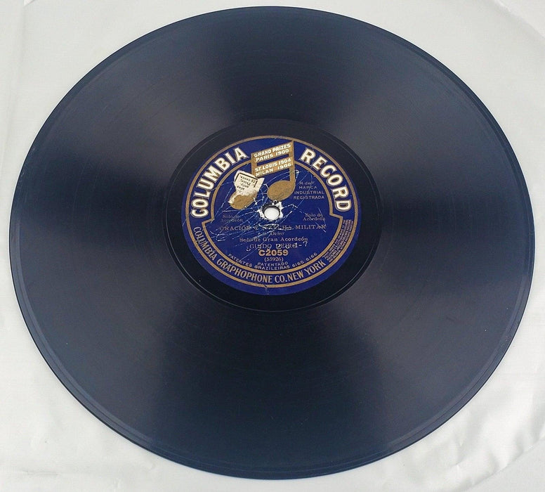 Guido Deiro 'O marenariello 78 RPM Single Record Columbia 1922 4