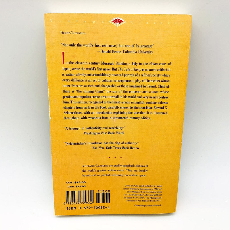 The Tale Of Genji SC Murasaki Shikibu 1985 Emperor Royalty Woodcut Illustrations 2