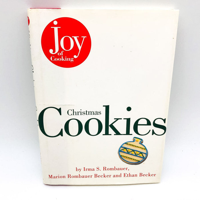 Christmas Cookies Hardcover Irma S. Rombauer 1996 Recipes Techniques 1st Edition 1