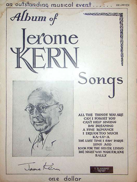Sheet Music Make Believe Oscar Hammerstein 2nd Jerome Kern Show Boat Musical 3