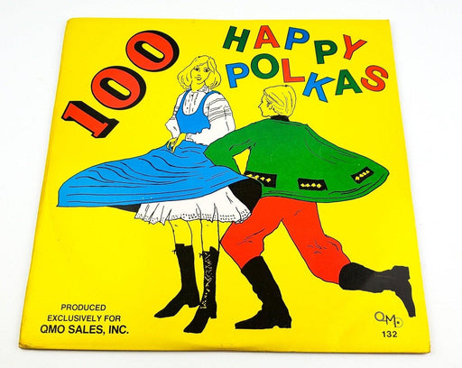 Various 100 Happy Polkas 33 RPM Triple LP Record QMO 1