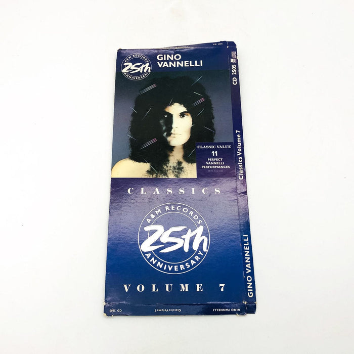 Gino Vannelli Classics Volume 7 Music CD 1987 Long Box Longbox Empty No CD 6