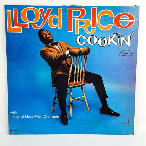 Lloyd Price Cookin' Record 33 RPM LP ABC-382 ABC-Paramount 1961 1