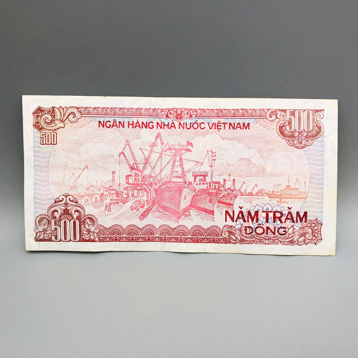 1988 Vietnam 500 Nam Tram Dong Banknote Bank Note Ho Chi Minh BT 2174210