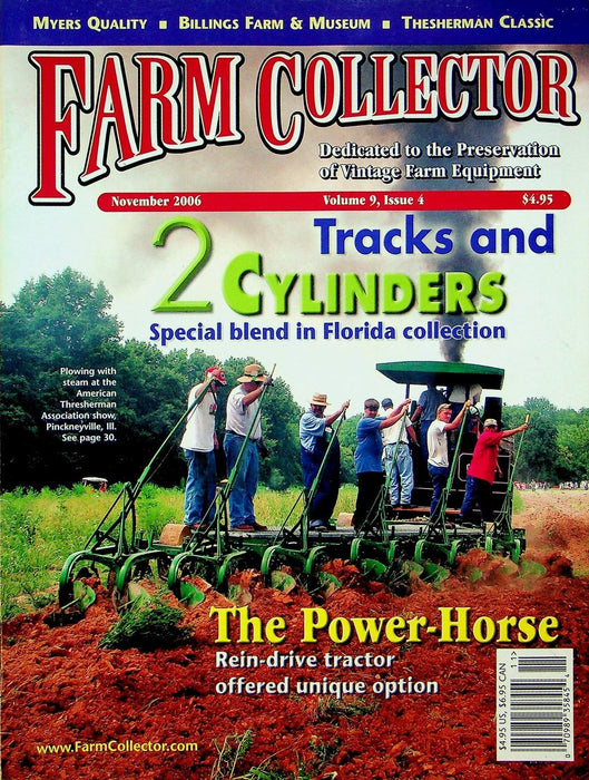 Farm Collector Magazine November 2006 Vol 9 # 4 The Power-Horse