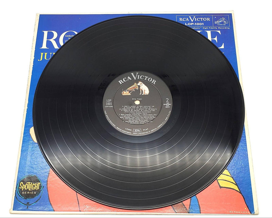 Julie Andrews Rose-Marie 33 RPM LP Record RCA 1959 LOP-1001 6