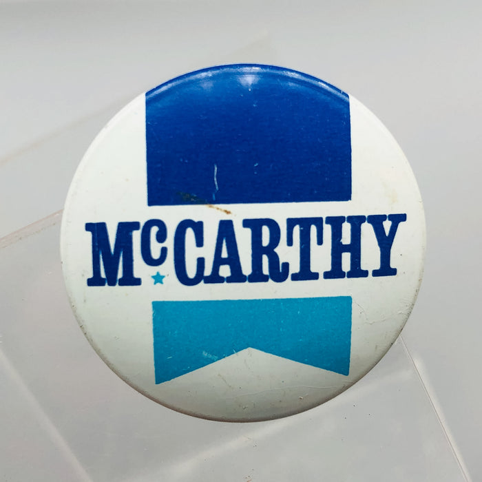 McCarthy Button Pin 1.31" Vintage Political Campaign US Senator Eugene E. Horn 8