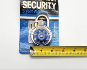 American Lock Company Combination Padlock 400HCC Hardened Steel Vintage NOS 5