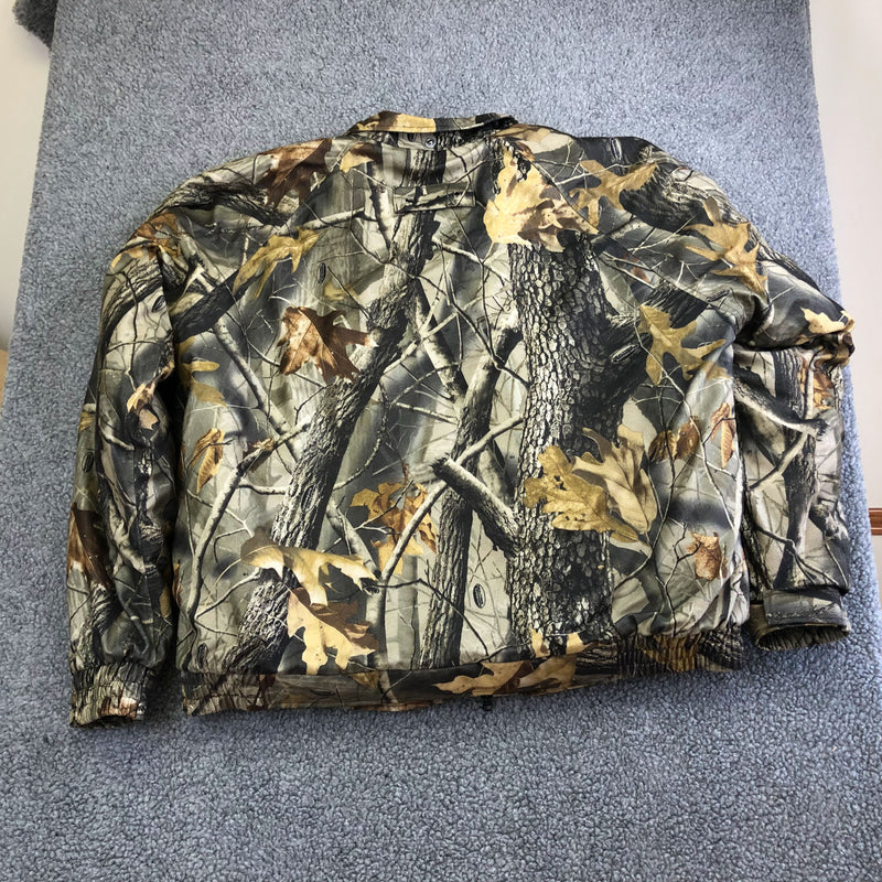 Northeast Outfitters Hunting Coat Jacket Mens XL Camo Woods Outdoors No Hood