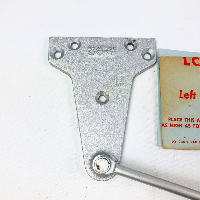 LCN Size B Potbelly Closer Arm PAR REG NH ALUM Parallel Mount Regular Non-Handed