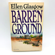 Barren Ground Paperback Ellen Glasgow 1985 Rural South Virginia 1st Edition 1