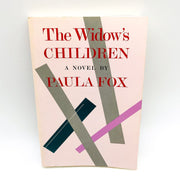 The Widow's Children Paperback Paula Fox 1986 Family Crisis Relationships 1