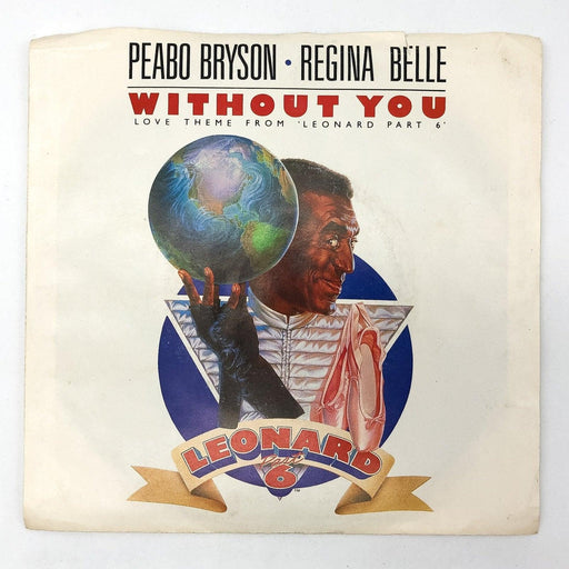Peabo Bryson Without You Record 45 RPM Single 7-69426 Columbia 1987 Picture 1