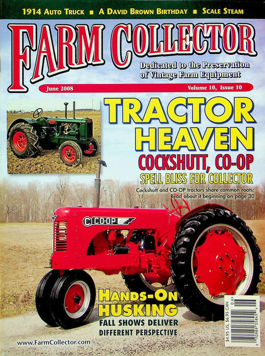 Farm Collector Magazine June 2008 Vol 10 # 10 Cockshutt and CO-OP