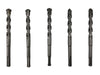 Rotary Hammer Drill Bit 9/16"x6" SDS PLUS 3.5" LOC Carbide Tipped Concrete 5PK 1