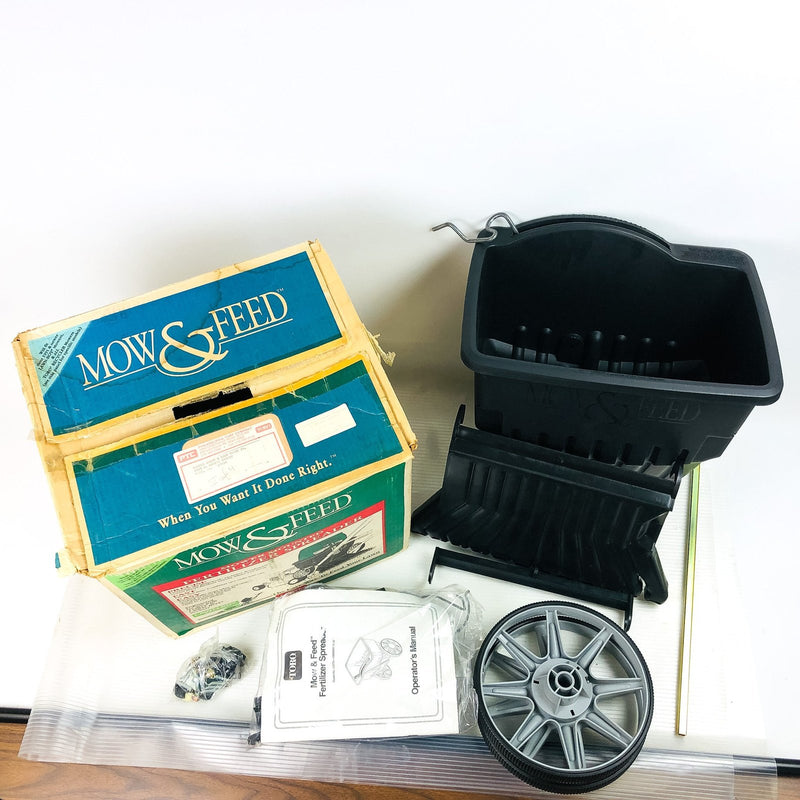 Mow and Feed Fertilizer Spreader 52070 Mower Mounted NOS For Use With Lawn-Boy 3