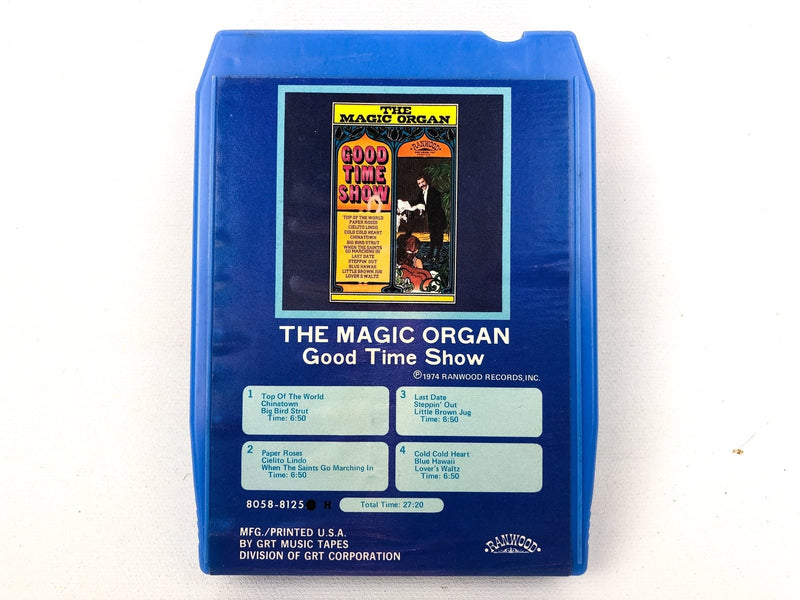 The Magic Organ Good Time Show 8 Track Tape 8058-8125 Ranwood Records 2