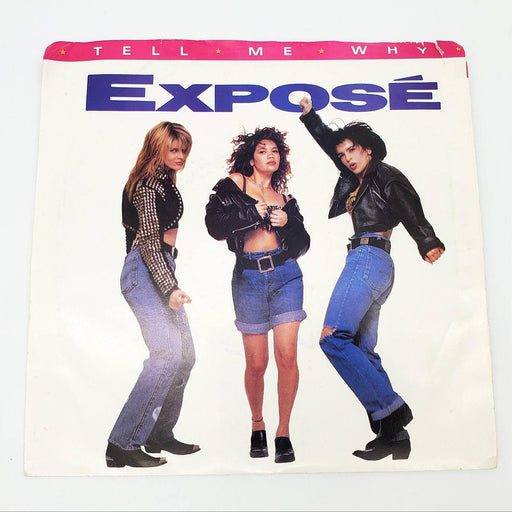 Exposé Tell Me Why Single Record Arista 1989 AS1-9916 1