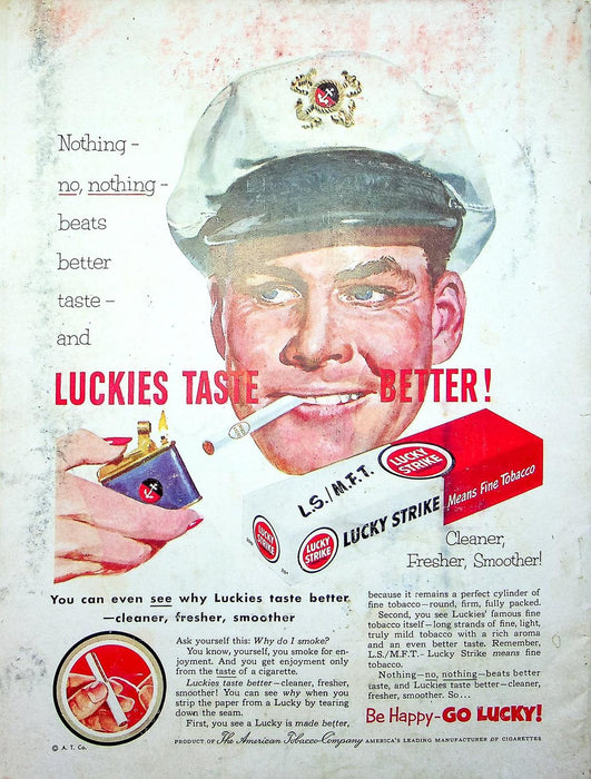 EveryWoman's Magazine August 1953 Childbirth Your Way Best Way Lucky Strike Ad