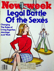 Newsweek Magazine Apr 30 1979 Womans Fight for Palimony Battle Important Cases 1