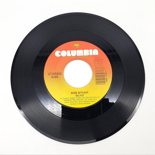 Bob Dylan Silvio Single Record Columbia 1988 38-07970 1