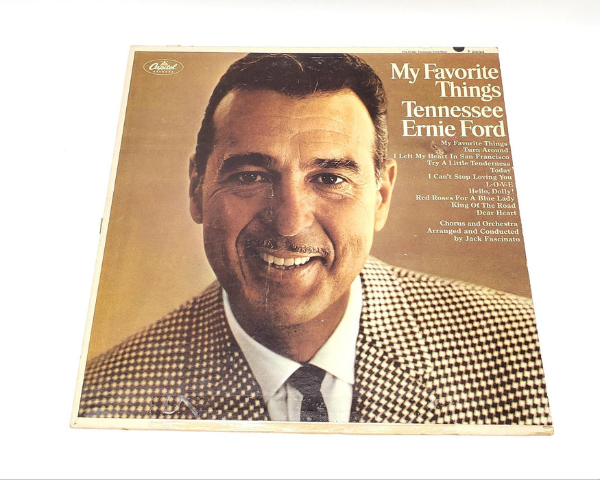 Tennessee Ernie Ford My Favorite Things LP Record Capitol Records 1966 T-2444 1