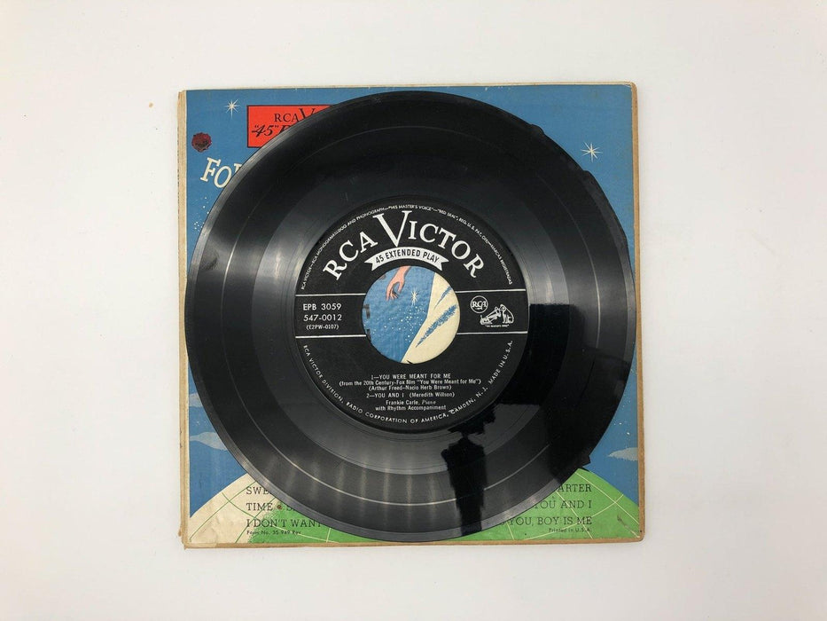 Frankie Carle For Me and My Gal Record 45 EP 7" EPB 3059 RCA Victor 1952 GATE 5