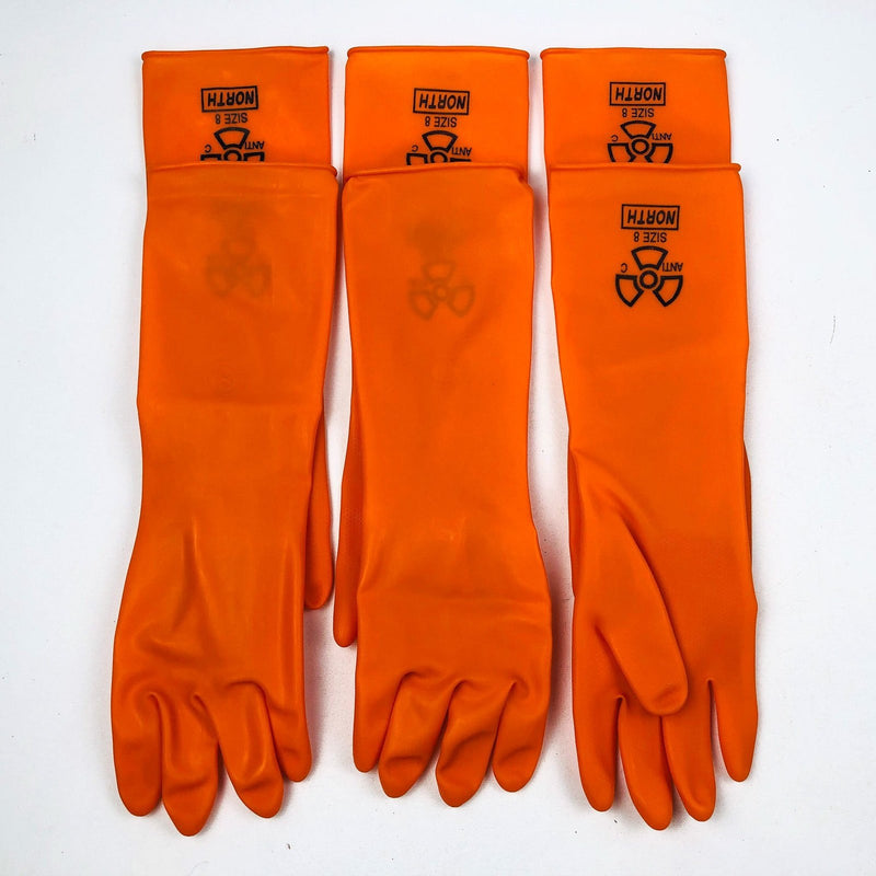 3 Pair Chemical Resistant Glove Size 8 Anti C Natural Rubber Gloves ATCP181508 1