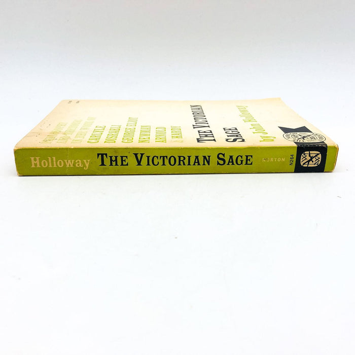 The Victorian Sage Paperback John Holloway 1965 Philosophy Rhetoric Literary 3